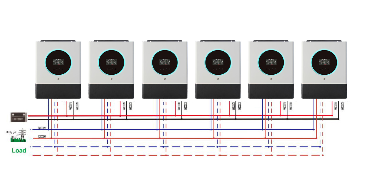 8kw inverter with parallel function